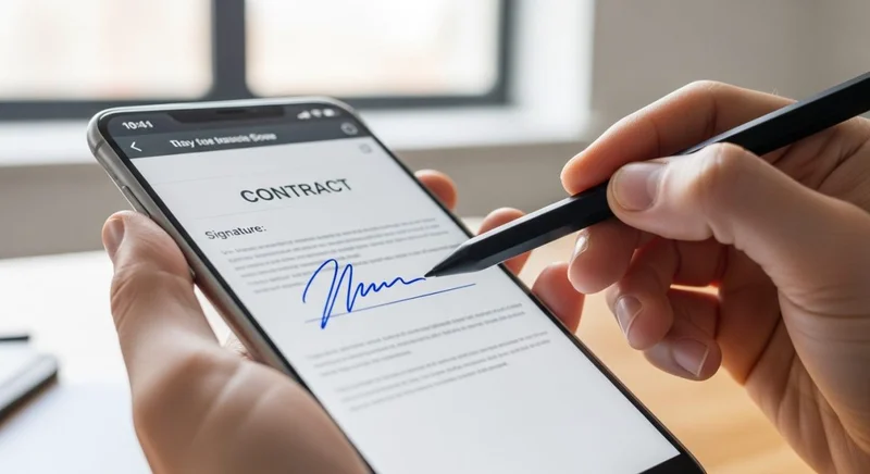 Cómo firmar un documento en el móvil: la guía completa
