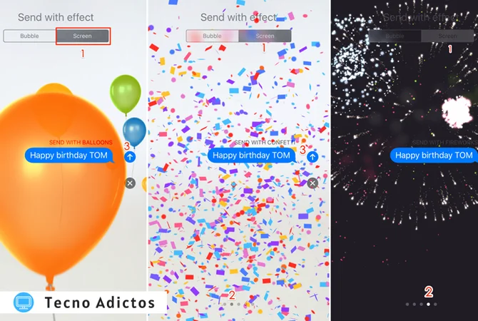 Cómo hacer que su iMessage sea expresivo con efectos de mensaje