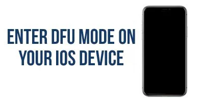 Cubierta del modo Dfu