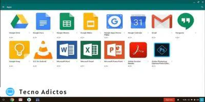 Imagen de función de Microsoft Office para Chromebook