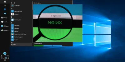 Imagen destacada Combinación de Windows 10 Nginx