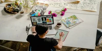 Imagen destacada de herramientas de pintura de Linux