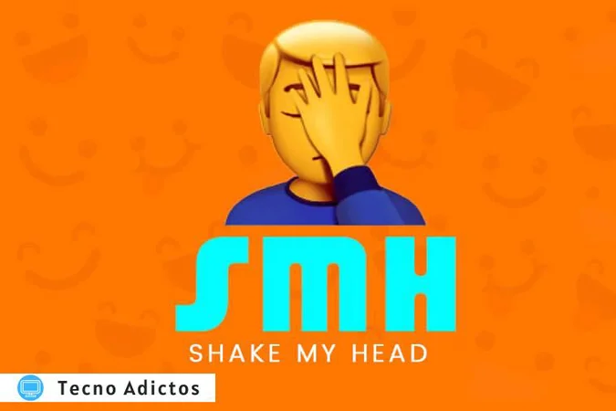 ¿Qué significa SMH en diferentes plataformas de redes sociales?