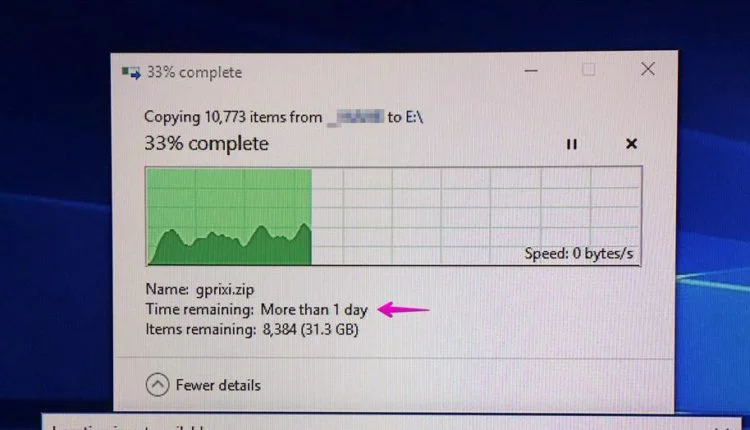 Transferencia de datos USB Speedup activada windows 10
