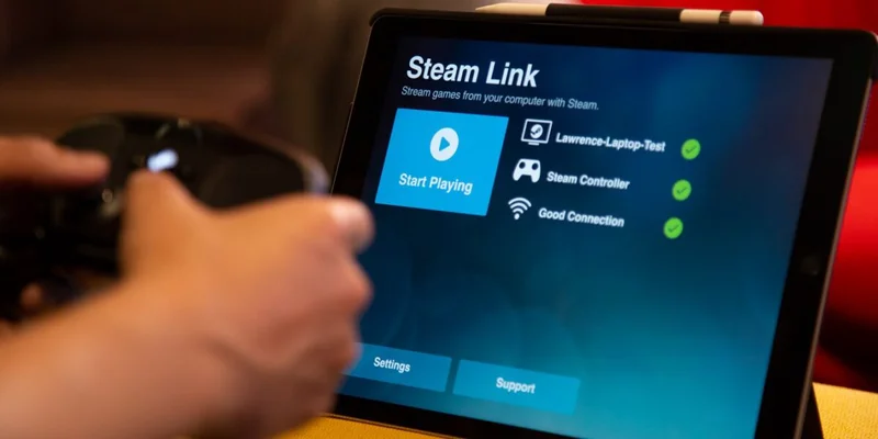 Usar Steam Link Stream Desktop No Steam Games Hero