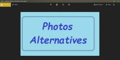Alternativas de Fotos de Windows 10