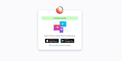 Destacado de Firefox Sync