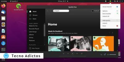 Spotify Linux Tray Minimize Destacado
