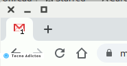 Icono de Gmail con recuento de no leídos