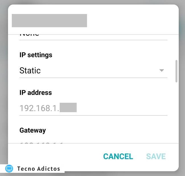 Cómo corregir el error al obtener la dirección IP en la dirección IP de Android