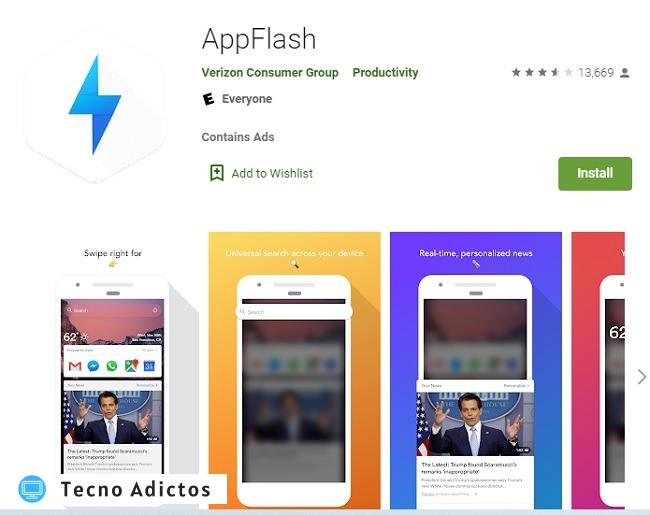 ¿Qué es Appflash en Android y lo necesitas?
