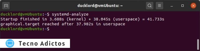 Administrar el inicio de Ubuntu Systemd Analyze