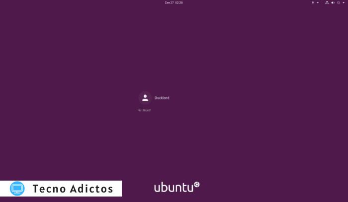 Deshabilitar la pantalla de bloqueo de Ubuntu después del arranque