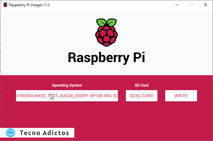 Instalación de Fydeos Raspberry Pi Imager