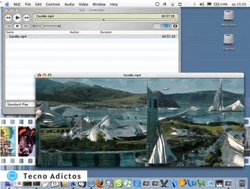iTunes y ábrelos en el reproductor multimedia VLC.