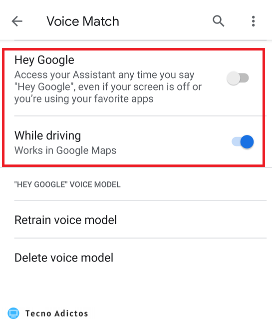 Cómo activar y desactivar Ok Google en Android On Off