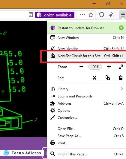 Tor acelera el nuevo circuito Tor para el sitio