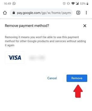 Cómo evitar el gasto excesivo de aplicaciones Play Store Eliminar la opción de pago