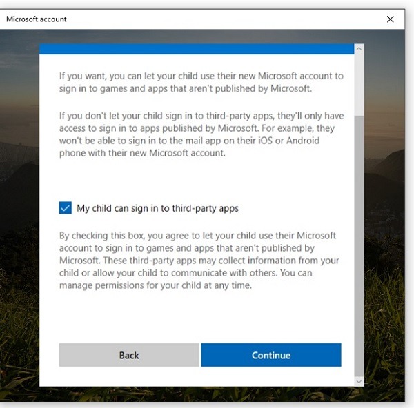 Cómo configurar las funciones de seguridad familiar de Microsoft en Windows 10 Third