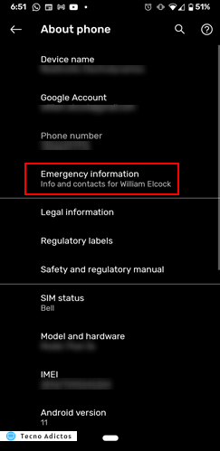 Seguridad personal de Android sobre el teléfono
