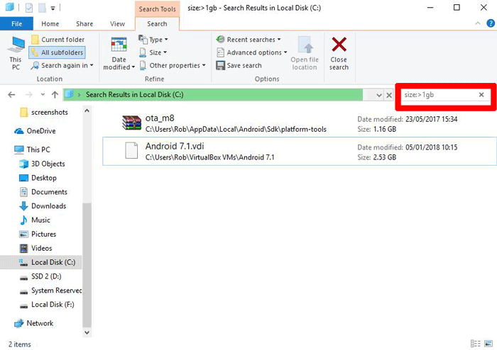 recuperar-espacio-windows-c-drive-scan-file-explorer