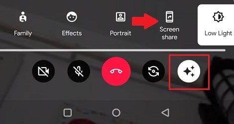 Cómo activar la opción de compartir pantalla de Google Duo