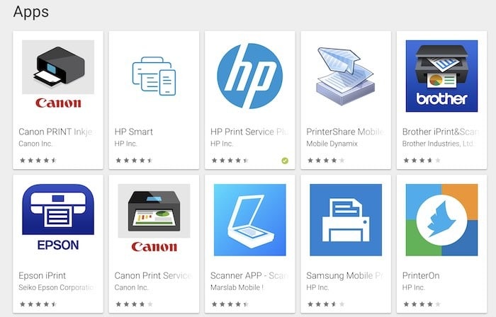 Cómo imprimir aplicaciones de impresora Chromebook