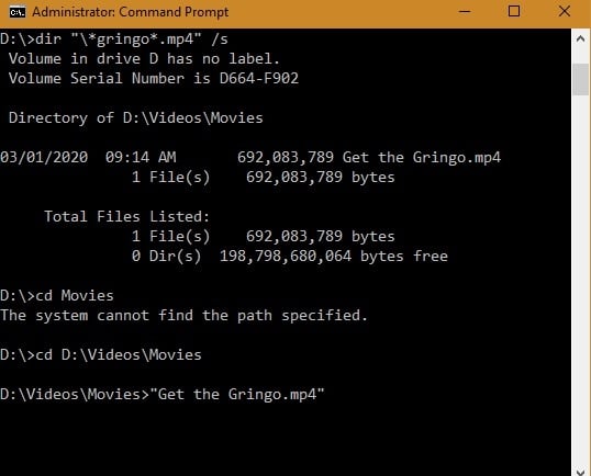Windows10 Command Fileopen Open File0by Name