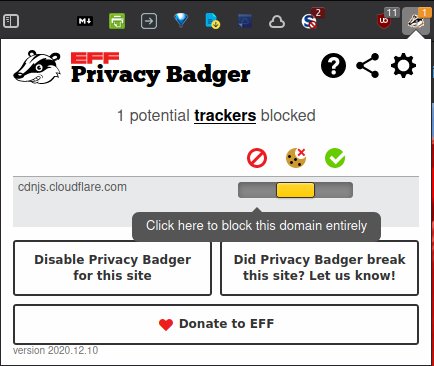 Best Ff Privacy Addons Privacy Badger