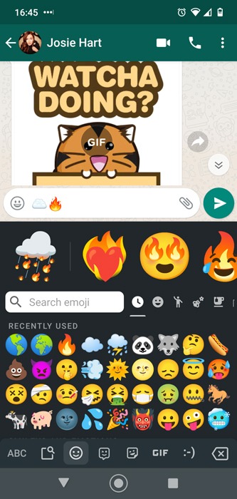 Android Emoji Combos Gboard Firestorm