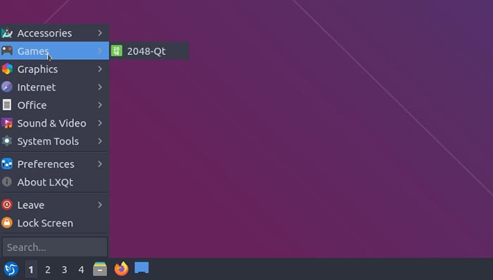Juegos de software de revisión de Lubuntu 20 10 Mte