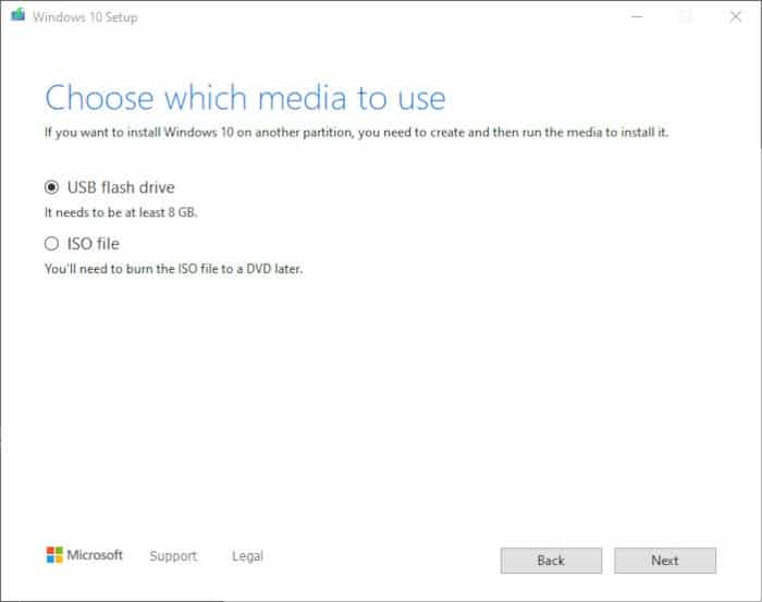 Instale Windows 10 2021 Paso 4