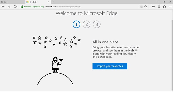 Microsoft Internet Explorer Edge