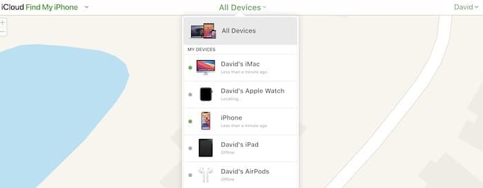 Desactivar de forma remota Apple Pay Buscar todos mis dispositivos