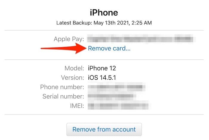 Desactivar de forma remota Apple Pay Apple Id Pagetwo
