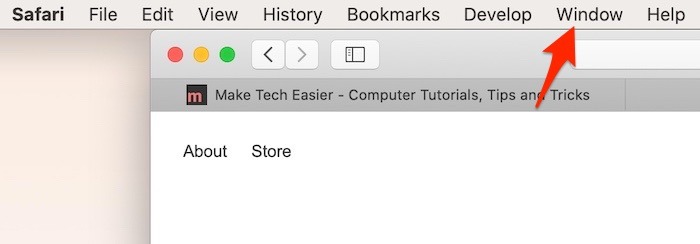 Los mejores consejos de Safari Mac Window Tab
