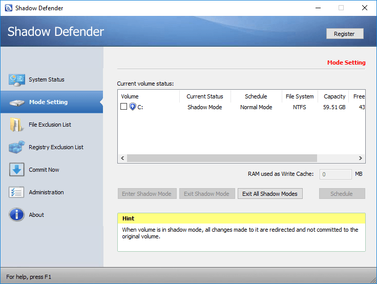 sandbox-aplicaciones-shadow-defender