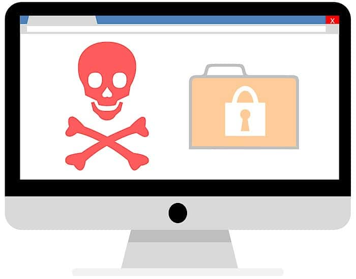 Software de sitios web de Vigilante Malware