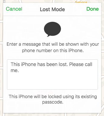 Buscar-mi-iphone-set-mensaje-modo-perdido