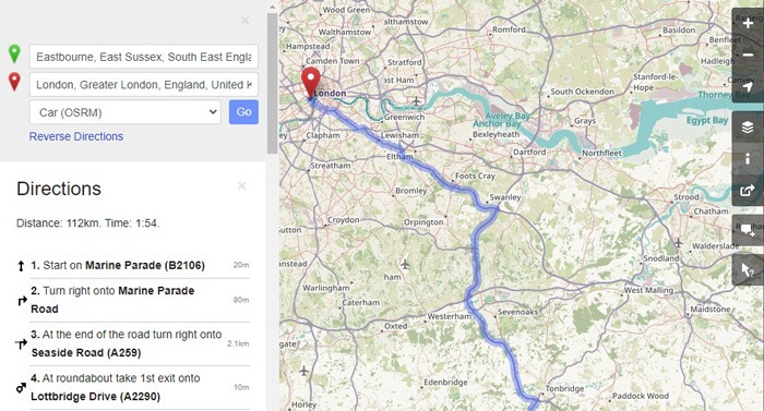 Alternativas de Google Maps Openstreetmap