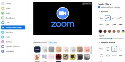 Efectos de Zoom Studio destacados