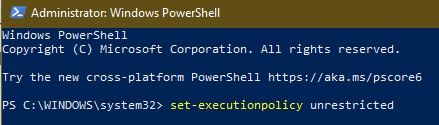 Cómo ocultar actualizaciones usando Powershell en Windows 10 Powershell sin restricciones