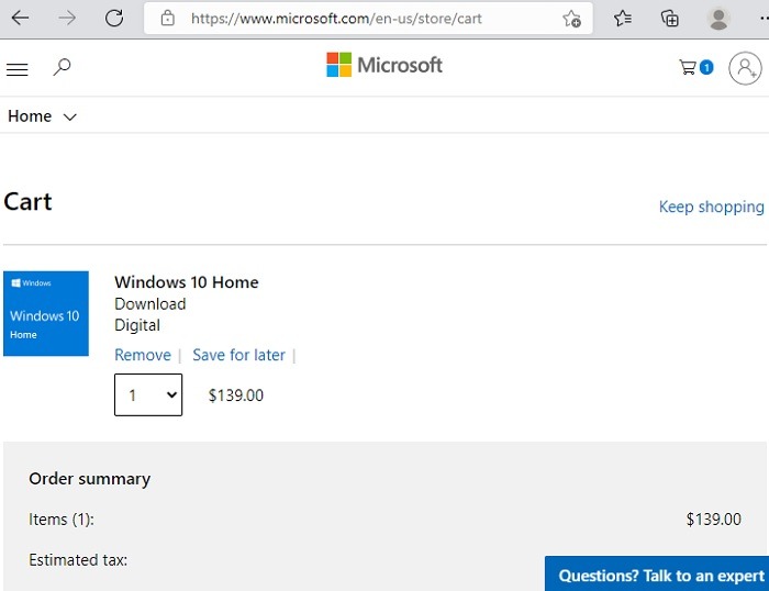 Compra de Windows 8 2023 Win10