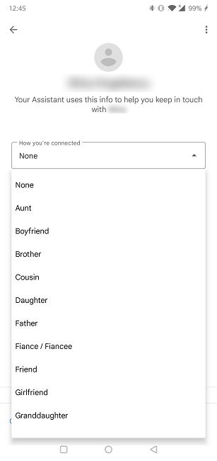 Mejorar los nombres fonéticos del Asistente de Google Agregar etiqueta familiar