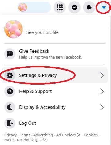 Cómo descargar su historial de chat de Facebook para mantener la configuración segura