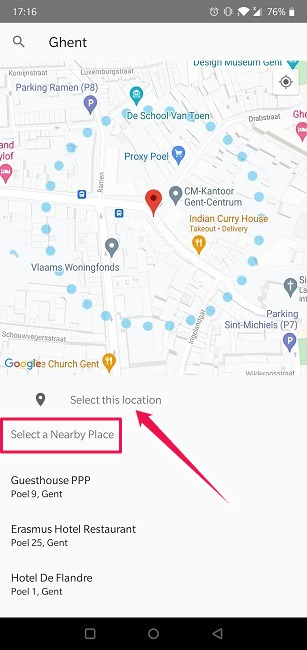Cómo configurar Smart Lock para Android Seleccione esta ubicación