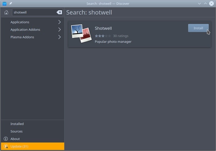 La mejor instalación de Shotwell de los cambiadores de fondos de pantalla de Linux