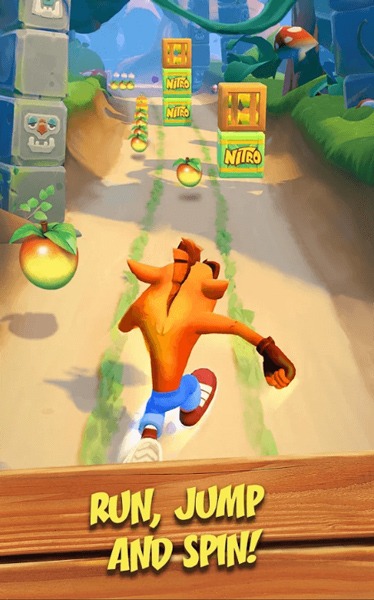 Nuevos juegos de iOS para Android 2020 Crash Bandicoot Mobile