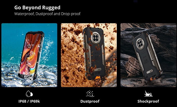 Doogee Rugged Smartphone a prueba de agua