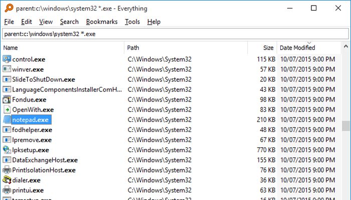 Windows Alts Everything
